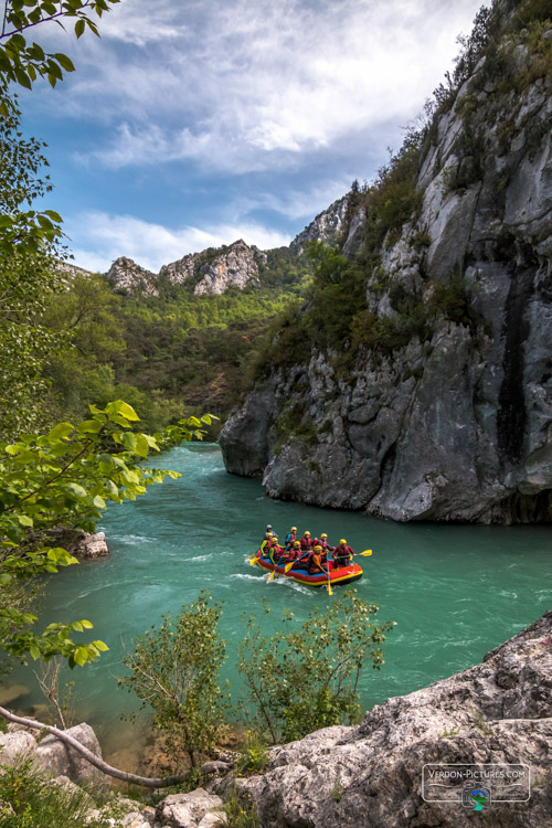 photo raft rafting verdon